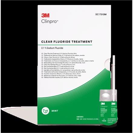 3M Clinpro Clear Fluorid L-Pop Minze