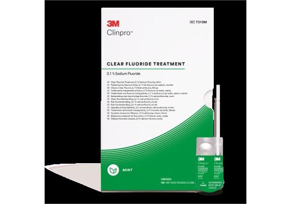 3M Clinpro Clear Fluorid L-Pop Minze