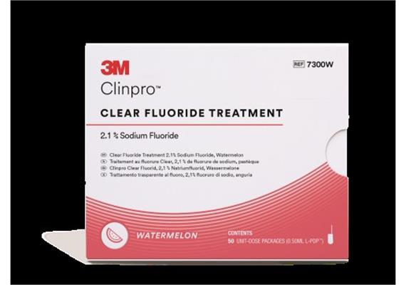 3M Clinpro Clear Fluorid L-Pop Wassermelone