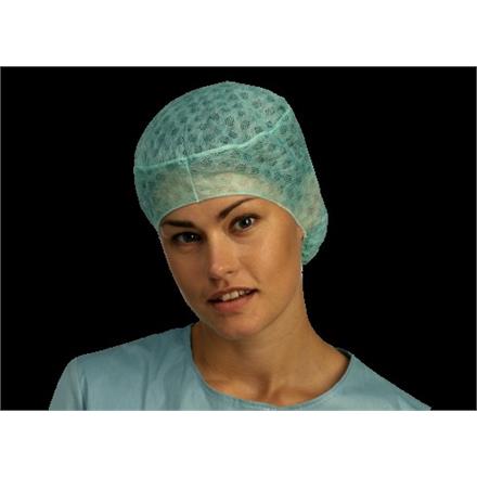 Barrier OP-Hauben Top Nurse grün 42093