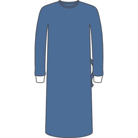 Barrier Schutzmantel L steril blau 119cm