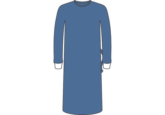 Barrier Schutzmantel L steril blau 119cm
