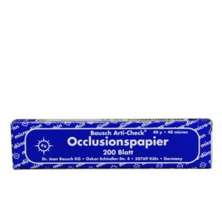 Bausch BK-09 Occlusionspapier blau
