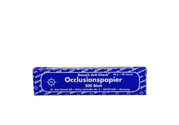 Bausch BK-09 Occlusionspapier blau