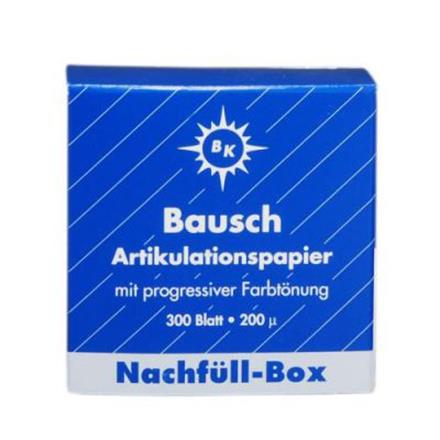 Bausch BK-1001 Artikulationspapier blau Nachfüllp.