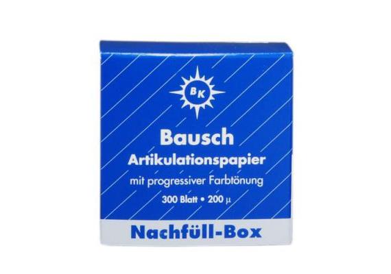 Bausch BK-1001 Artikulationspapier blau Nachfüllp.