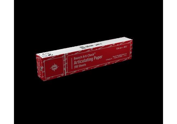 Bausch BK-1002 Artikulationspapier rot