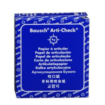 Bausch BK-15 Occlusionspapier blau