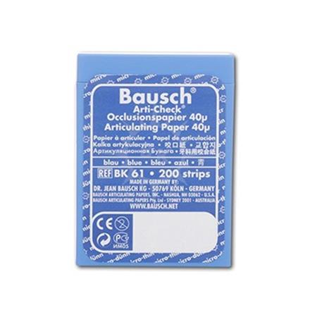 Bausch BK-61 Occlusionspapier blau
