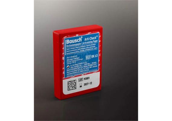 Bausch BK-63 Occlusionspapier blau/rot