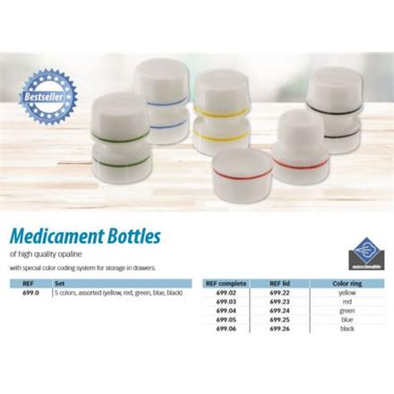 Becht Kappengläser opal Set 699.0