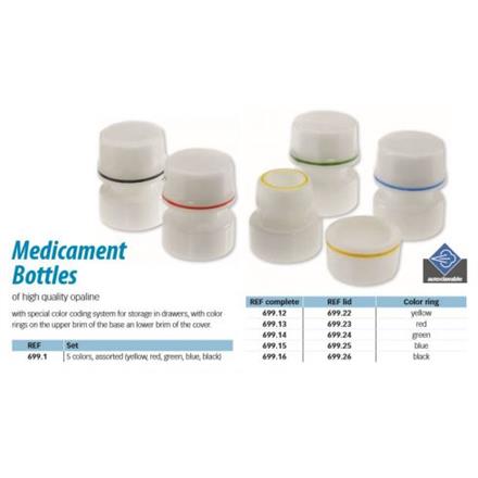 Becht Kappengläser opal Set 699.1