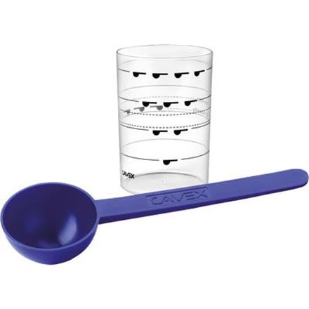 Cavex Messbecher + Pulverlöffel