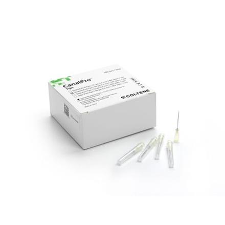 Coltene CanalPro Slotted-End Tips 30GA 0.3mm gelb