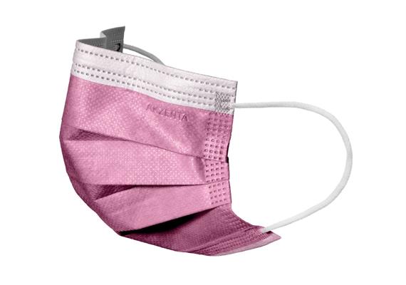 COOL BREATH 3-lg, Typ IIR latexfrei, mit Elastikbänder, fuchsia