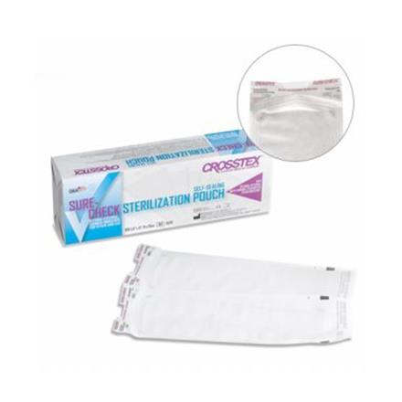 Crosstex SURE CHECK Sterilisations-Beutel 7x23cm