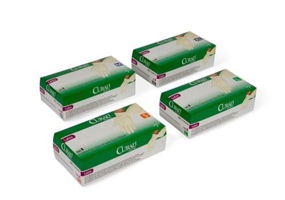 Curad Latex Handschuhe XL