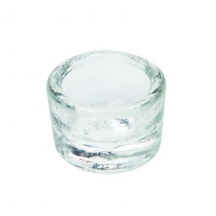 Dappenglas gross 4.5cm transparent