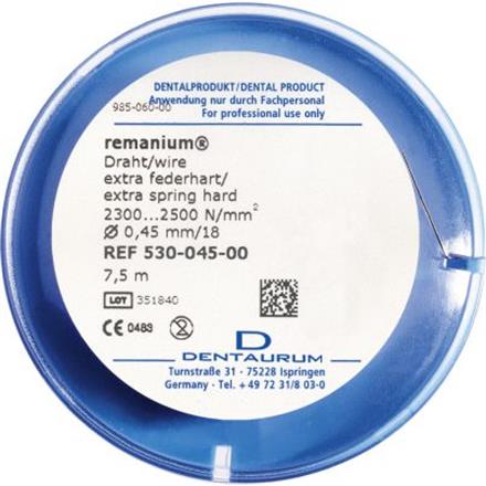 Dentaurum Remanium Draht extrahart 0.45