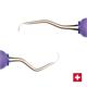 Deppeler Titan-Kürette TIS1CN CLEANext violett