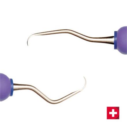 Deppeler Titan-Kürette TIS1CN CLEANext violett
