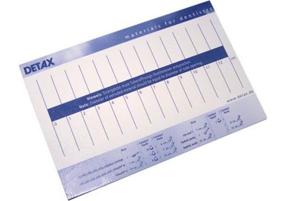 DETAX Anmischblock K klein 14.5x9.5cm