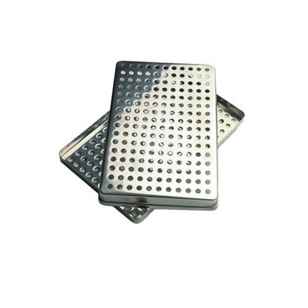 Directa Alutray Deckel gelocht silber 18x28cm