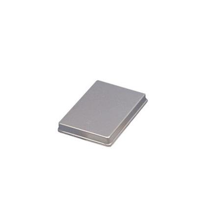 Directa Mini Alutray Deckel ungelocht silber