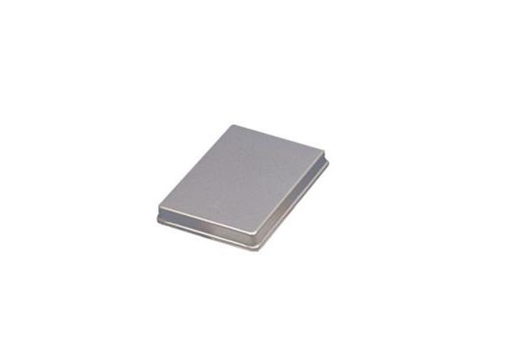 Directa Mini Alutray Deckel ungelocht silber