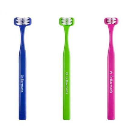 Dr.Barman`s Superbrush 3-Kopf ZB Junior/mittel
