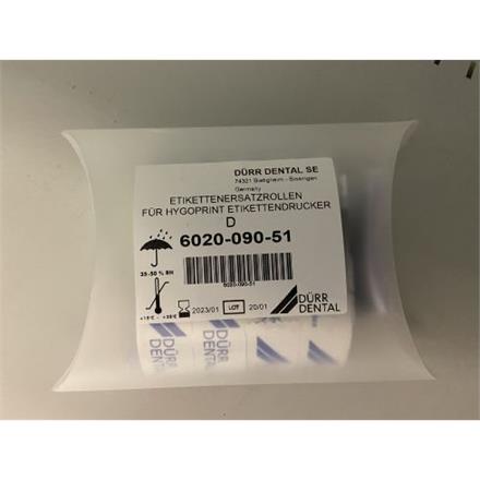 Dürr Hygoprint Ersatzrollen doppelt selbstklebend