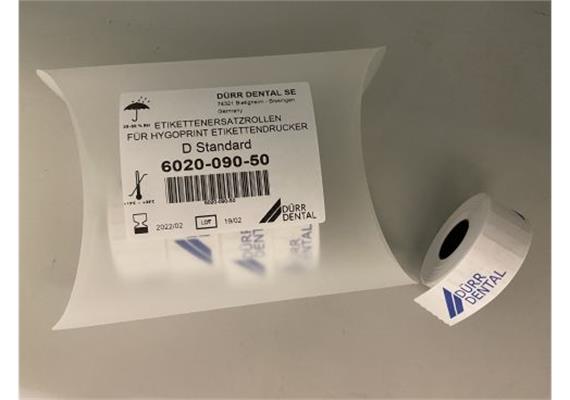 Dürr Hygoprint Etiketten-Ersatzrollen