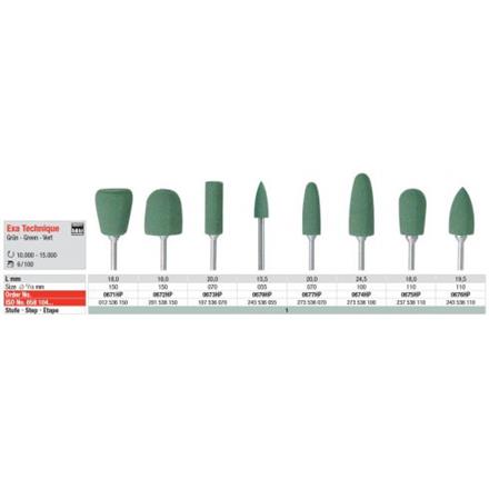 Edenta Exa Technik grün HS 0676