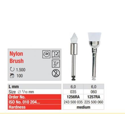 Edenta Prophylaxe Nylonbürsten Spitze WS 1256