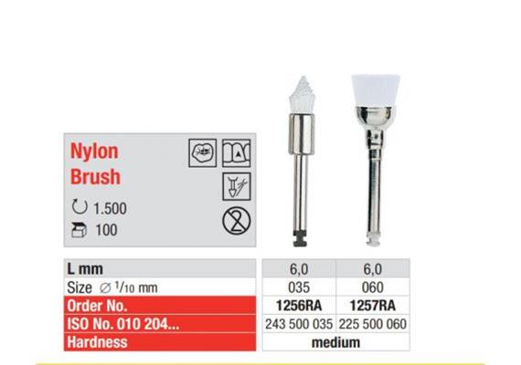Edenta Prophylaxe Nylonbürsten Spitze WS 1256