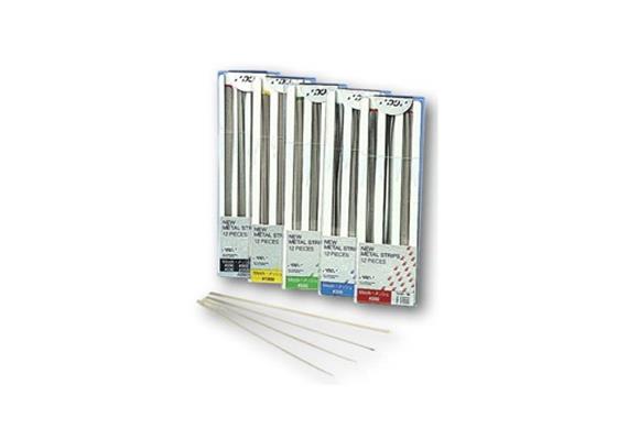 GC Metall Strips blau 300 ass. 2.6/3.3/4mm