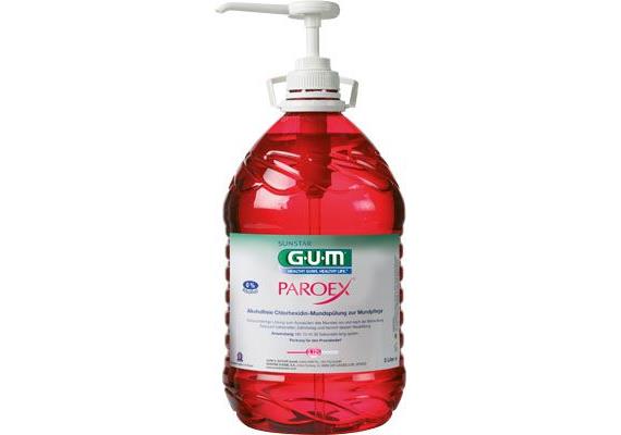 GUM Paroex Mundspülung 0.12% o.Alk. mit Pumpe
