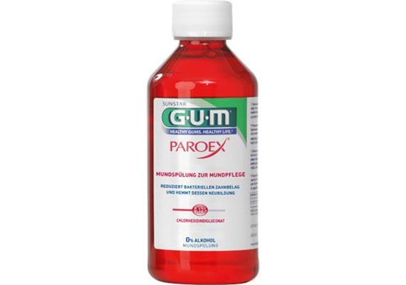 GUM Paroex Mundspülung 0.12% o.Alk. ohne Pumpe