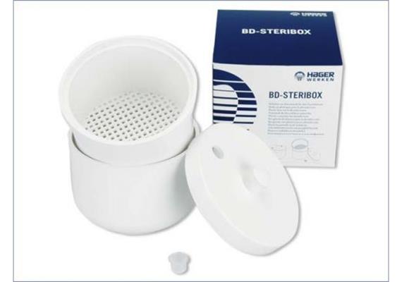 Hager+Werken BD Steribox Bohrerbad Kunststoff