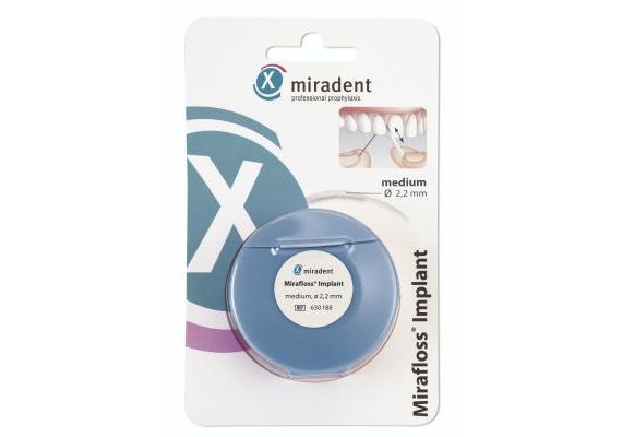 Hager+Werken Mirafloss Implant medium türkis