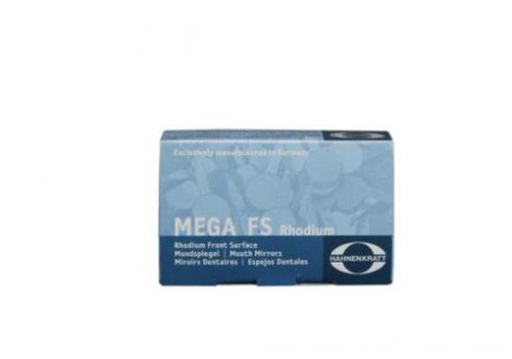 Hahnenkratt Mega FS Rhodium Spiegel 4 plan SS-Gew.