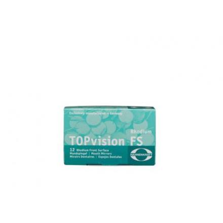Hahnenkratt Mundspiegel TopVision FS 4P/SS Rhodium