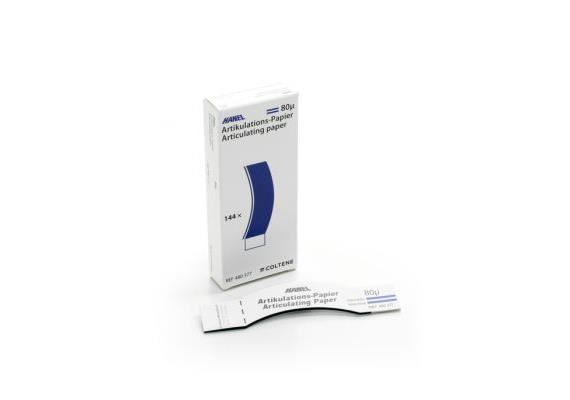 Hanel Artikulationspapier Blau Radar gebogen