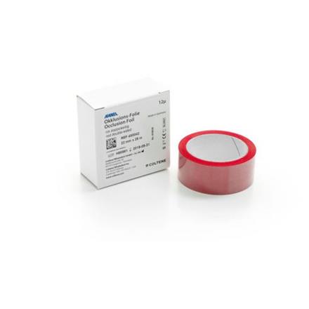 Hanel Occl.Folie 22mm DS rot
