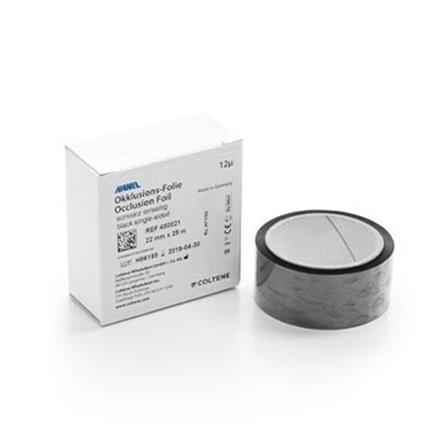 Hanel Occl.Folie 22mm DS schwarz