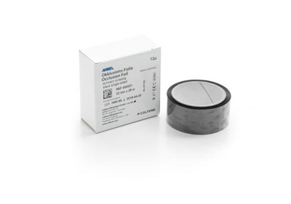 Hanel Occl.Folie 22mm ES schwarz