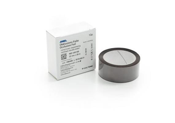 Hanel Occl.Folie 22mm rot/schwarz