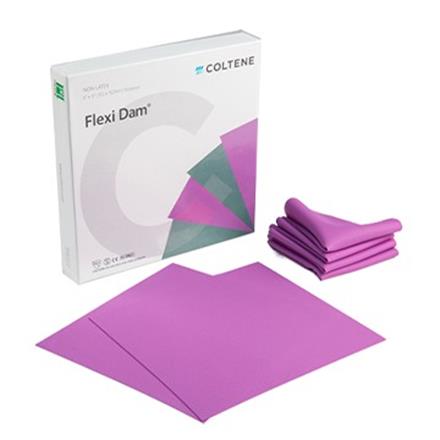 Hygenic Flexi-Kofferdam 6x6 Non-Latex violett