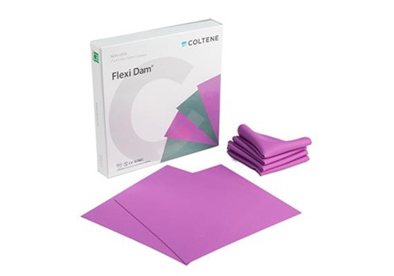 Hygenic Flexi-Kofferdam 6x6 Non-Latex violett