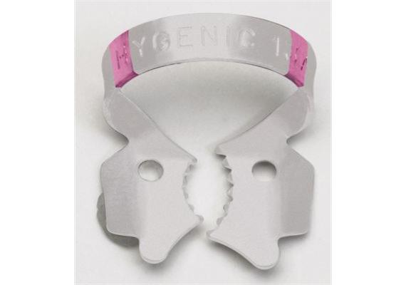 Hygenic Klammer 13A matt/violett mit Flügeln